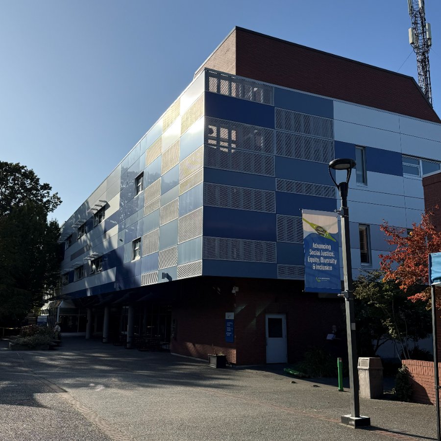 A building on Camosun College's campus