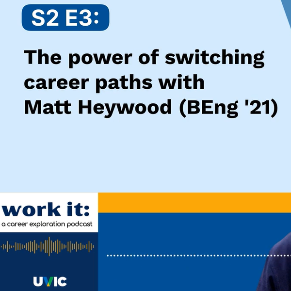 Matt Heywood on UVIC Work It Podcast